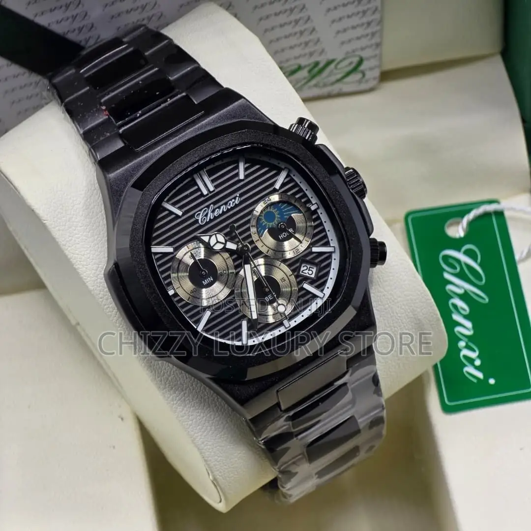Chenxi Quality Men Chain Strap Wristwatch