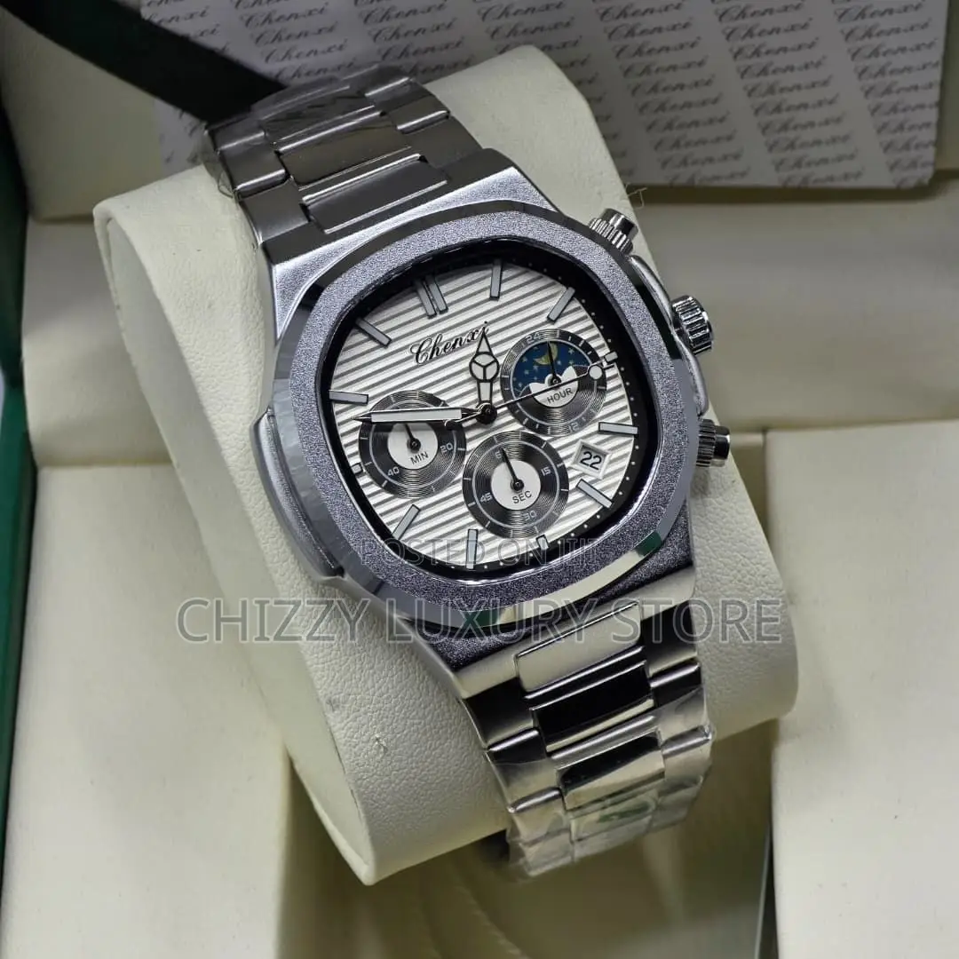 Chenxi Quality Men Chain Strap Wristwatch