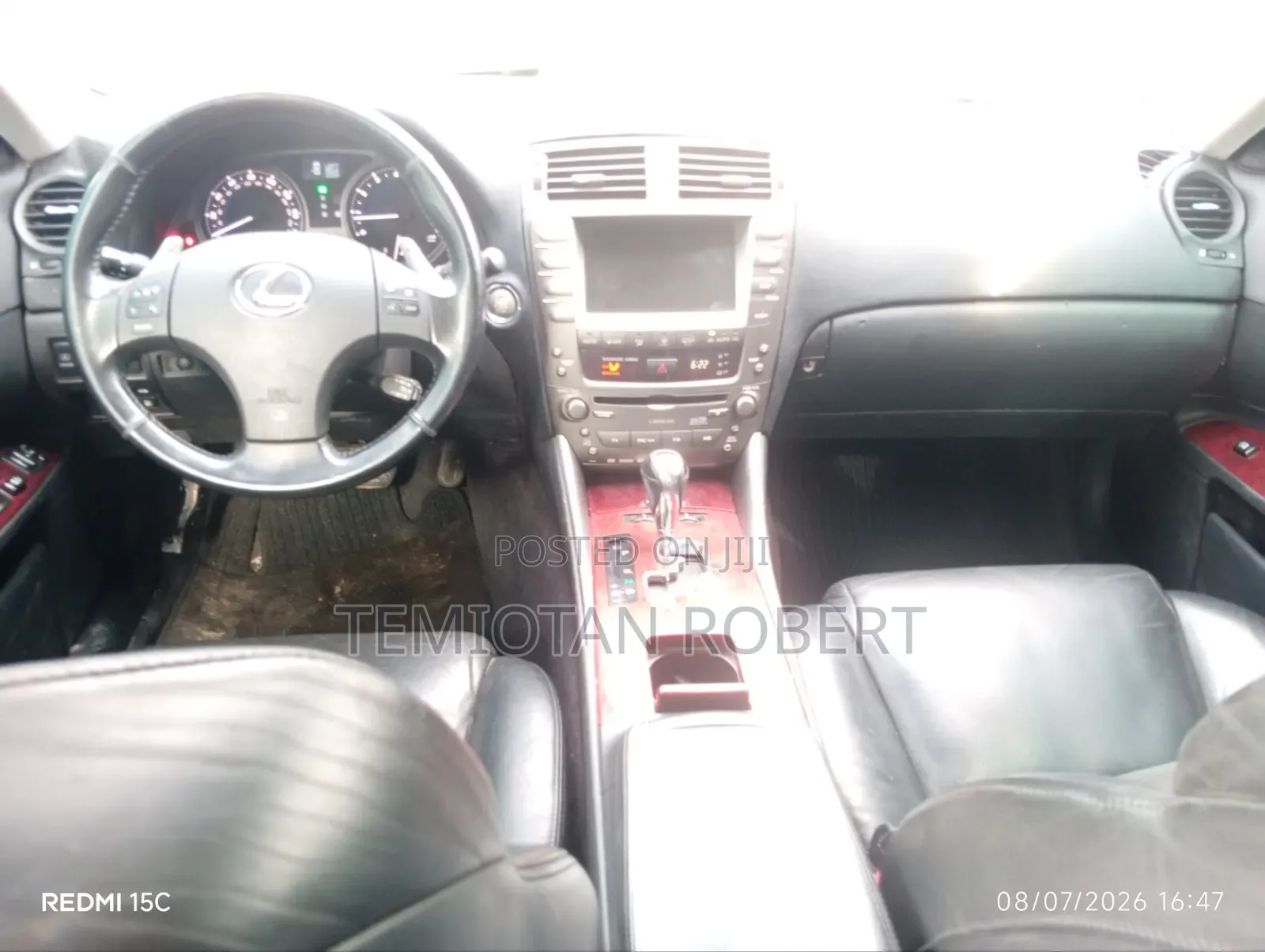 Lexus IS 2007 Black