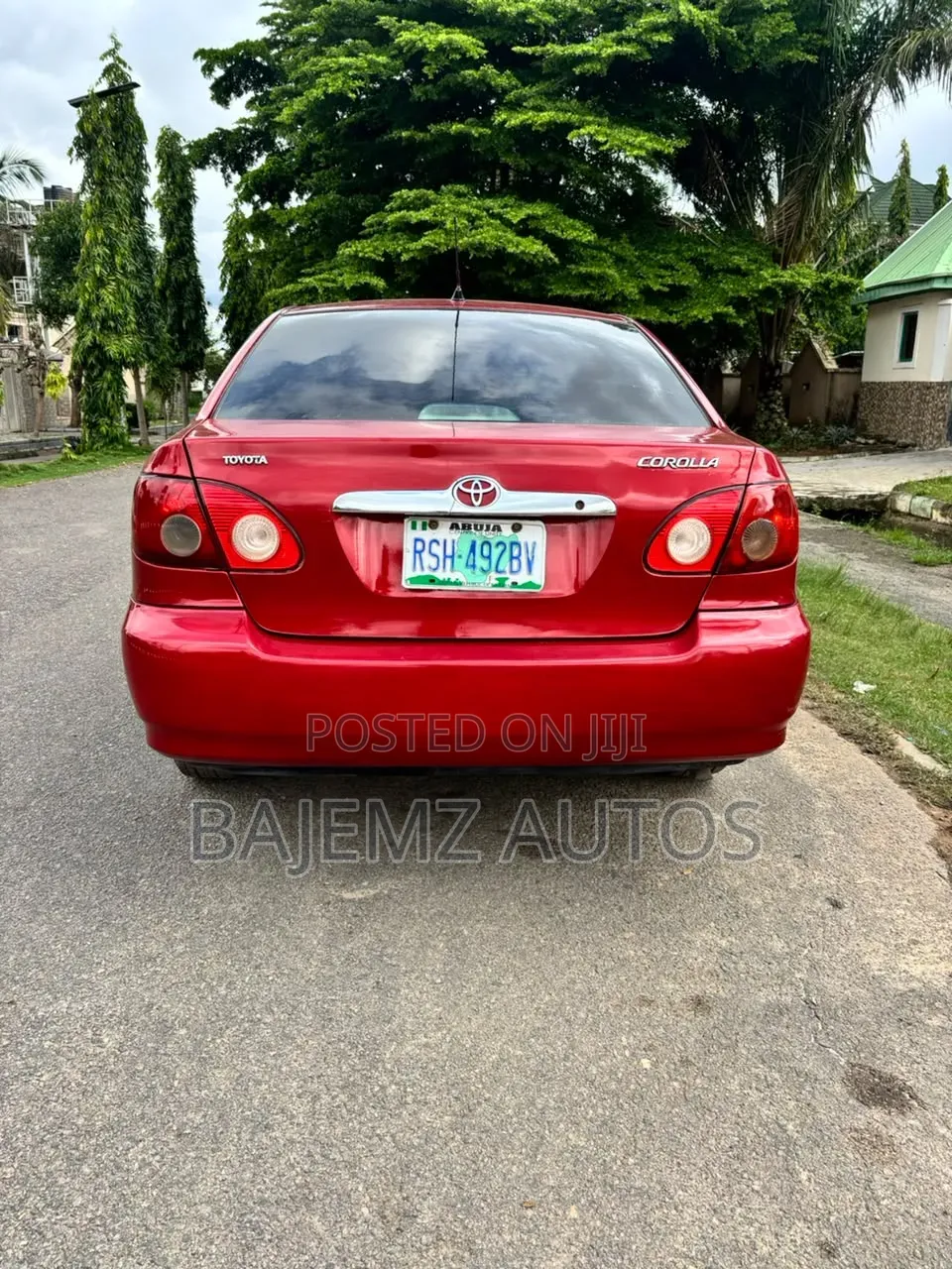 Toyota Corolla 2007 Red