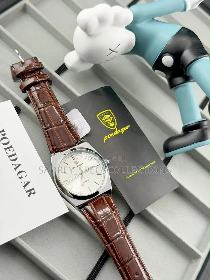 Original Poadagar Watch Leather Series Factory Fitted Genuine Leather