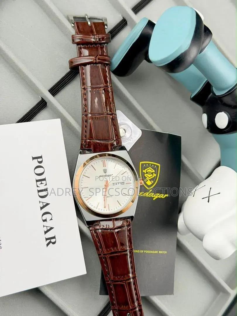 Original Poadagar Watch Leather Series Factory Fitted Genuine Leather