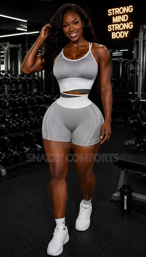 High-Waist Tummy Control Seamless Gym / Activewear Set