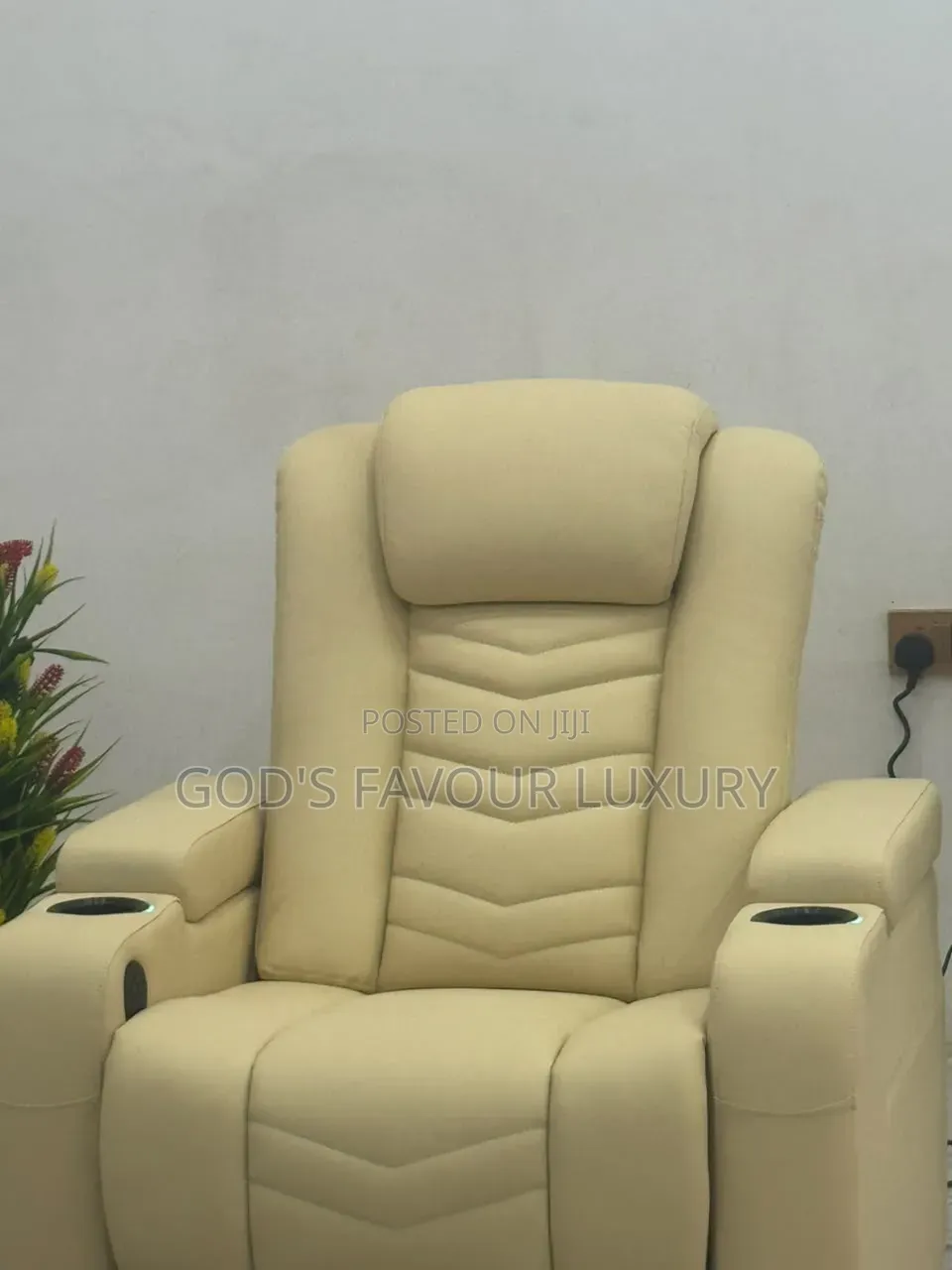 Cinema Loveseat Sofa Chair With Massage.