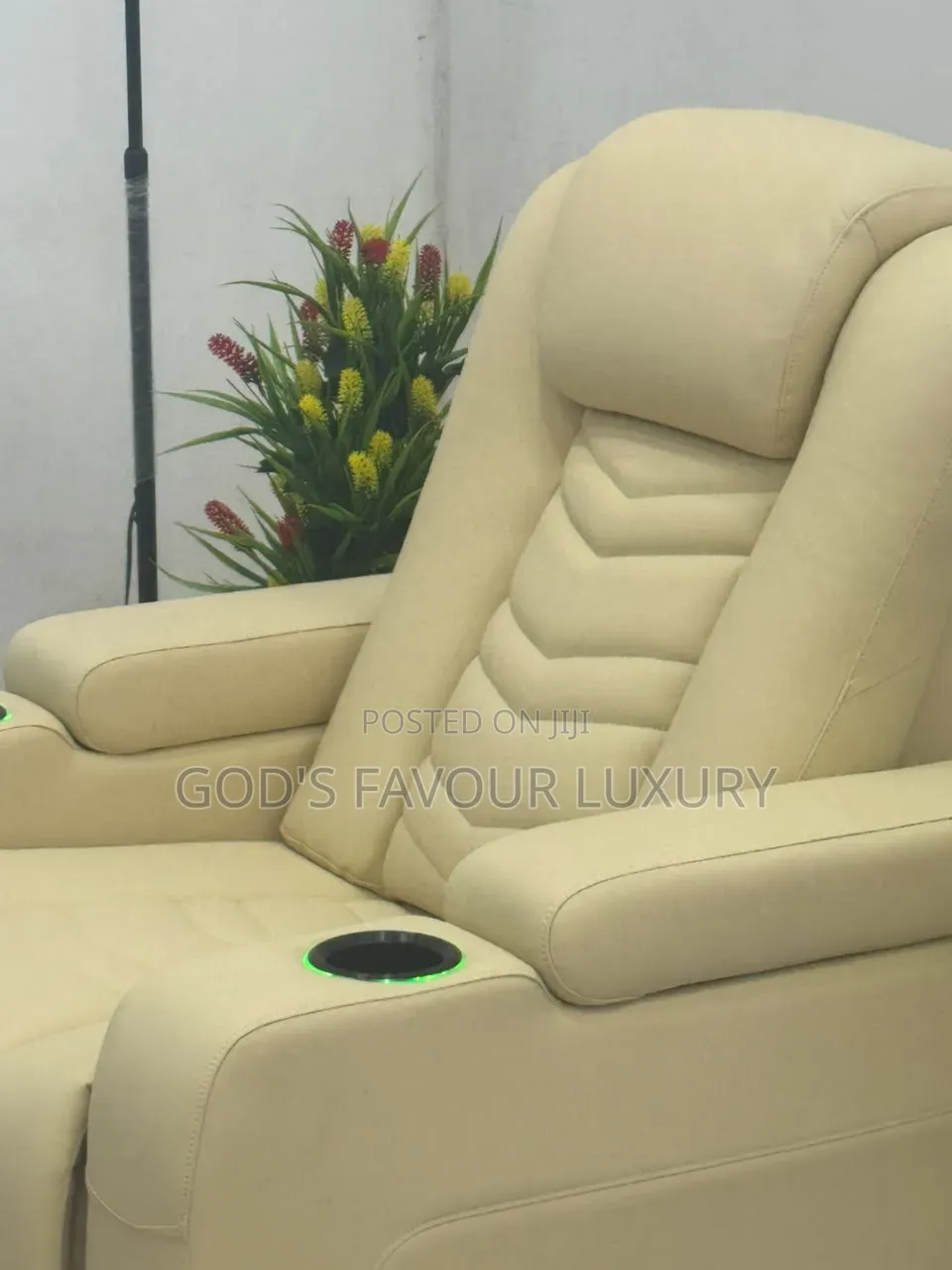 Cinema Loveseat Sofa Chair With Massage.