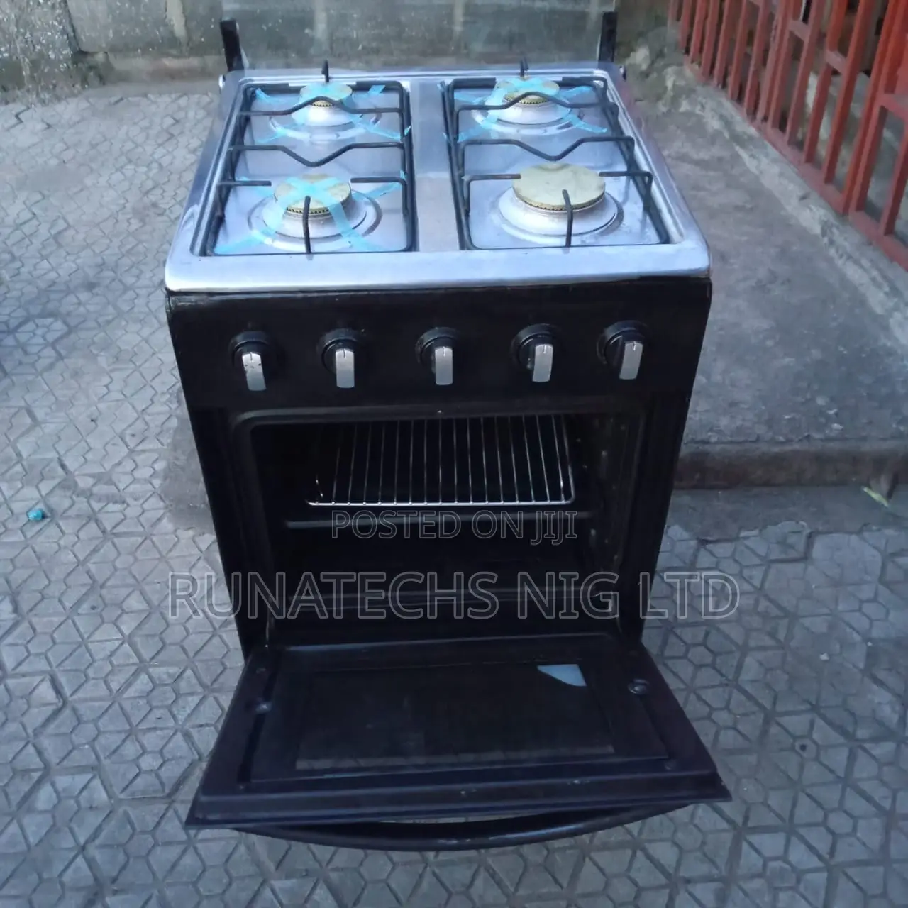 Bruhm 50x50 Gas Cooker With Oven and Griller Uk Used