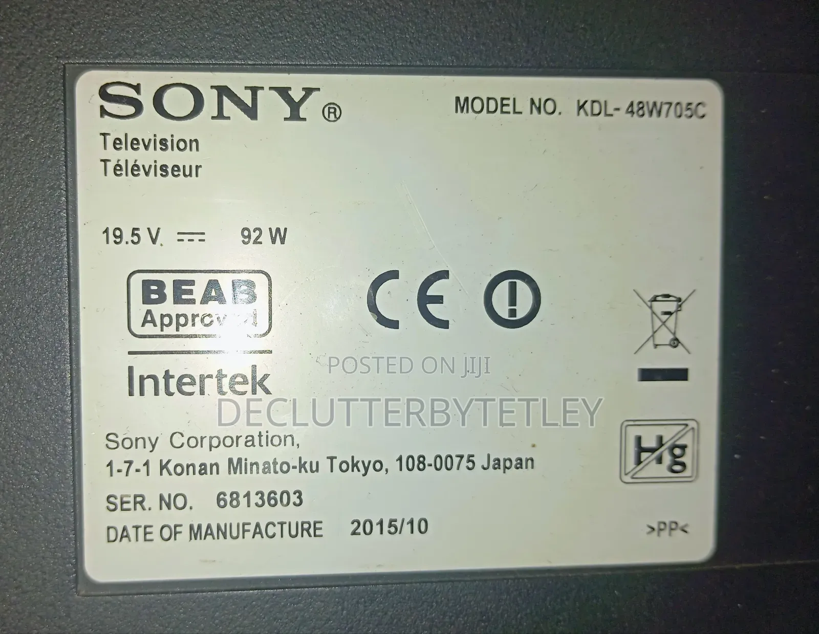 Sony Bravia 48 Inches Smart TV