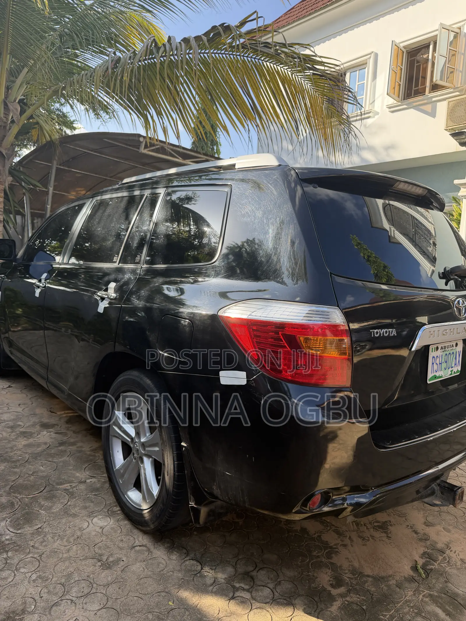Toyota Highlander Limited 2009 Black