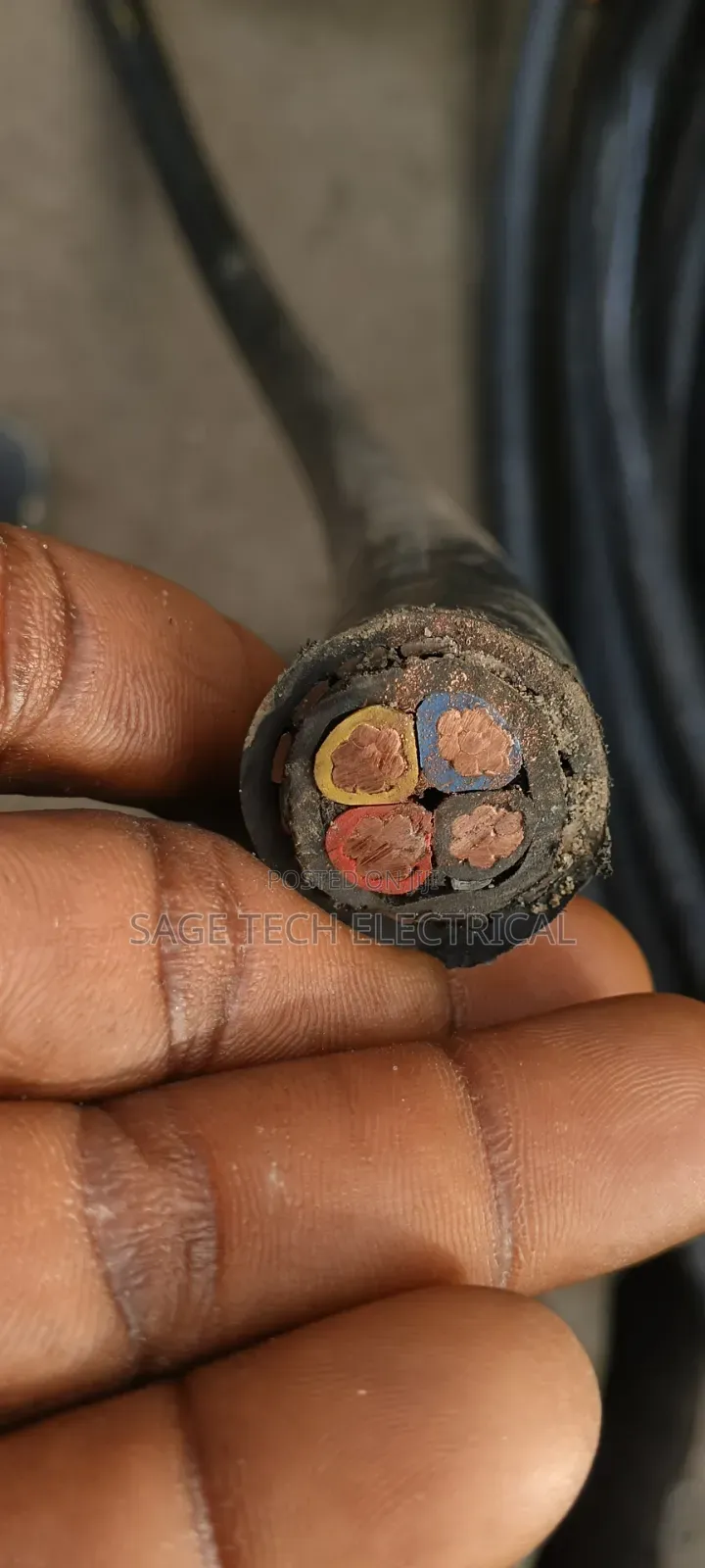 25mm 4core CU/XLPE/SWA/PVC Armoured Cable Kablmetal