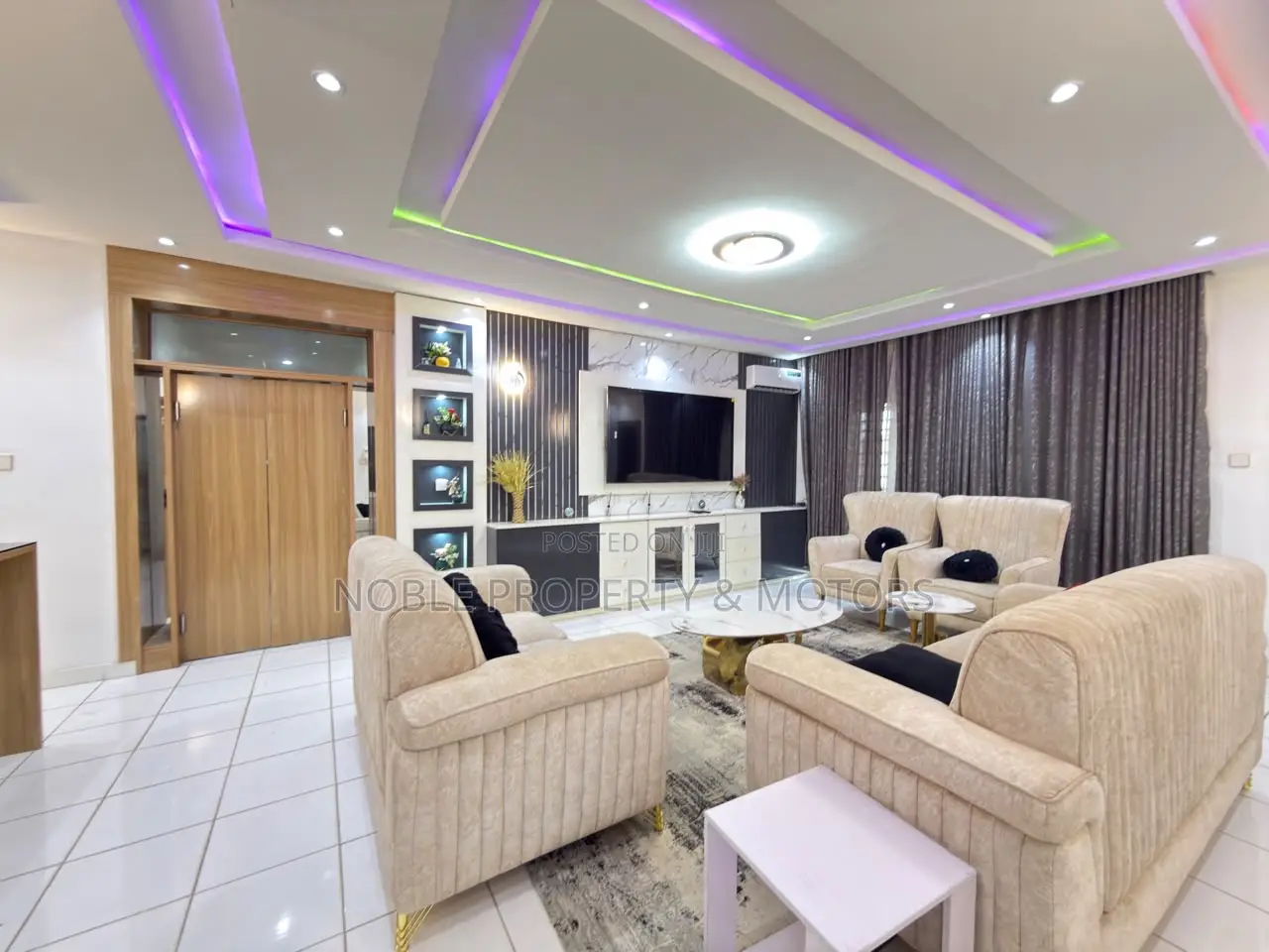 Furnished 3bdrm Apartment in Wuye for rent
