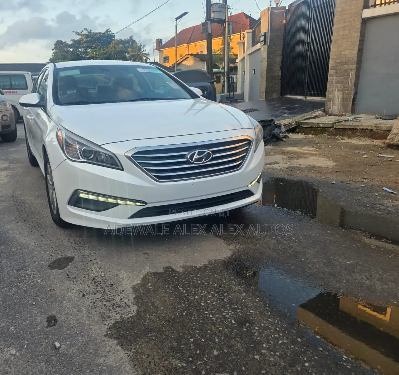 Hyundai Sonata 2015 White
