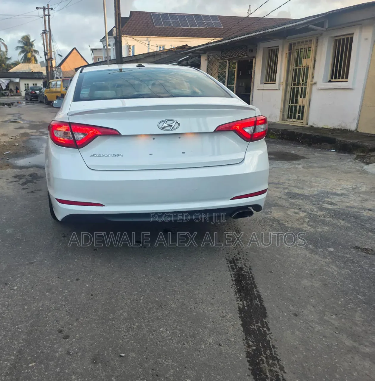 Hyundai Sonata 2015 White