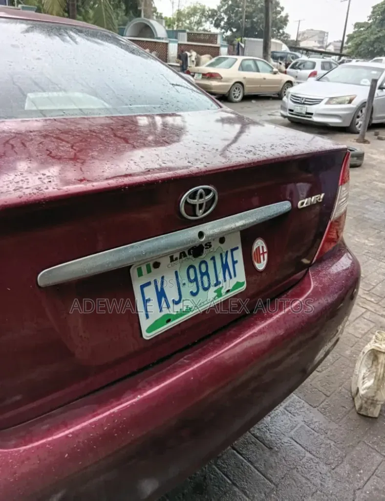 Toyota Camry 2004 Burgundy