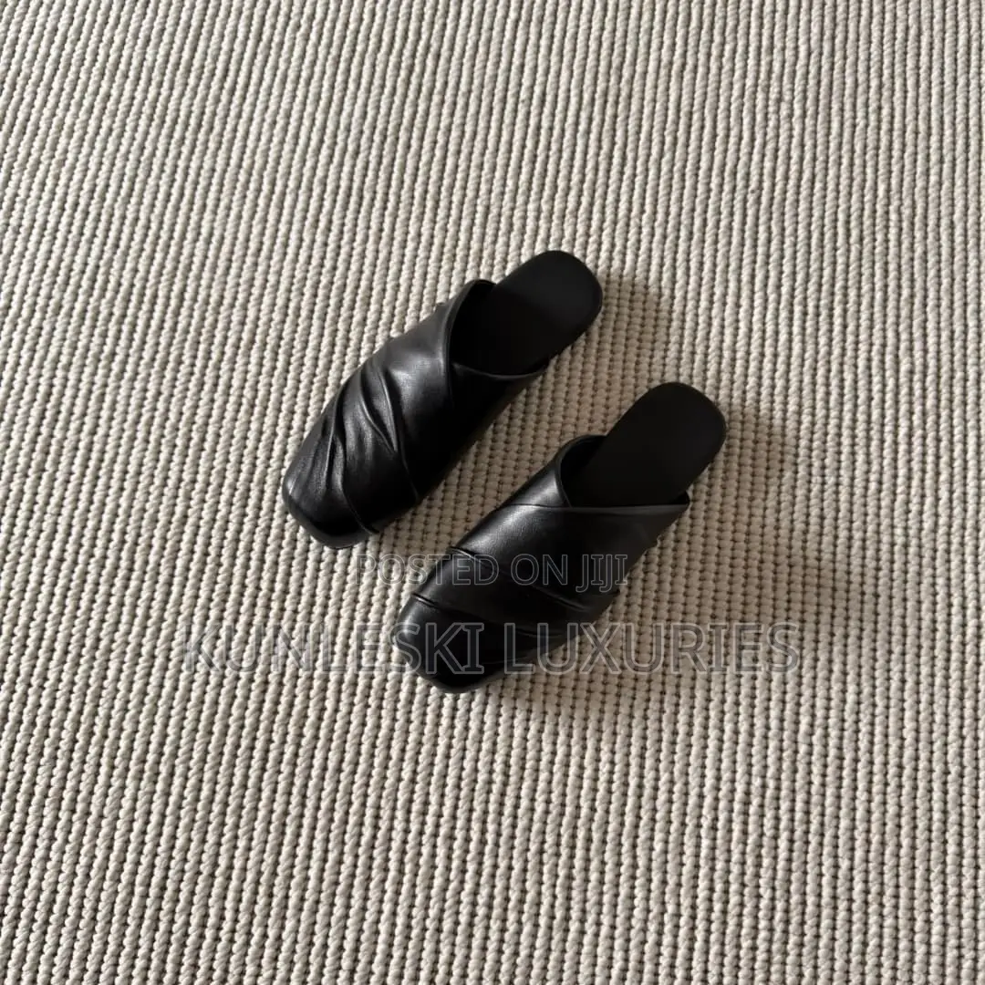 Original Andros Studio Black Mules Shoes