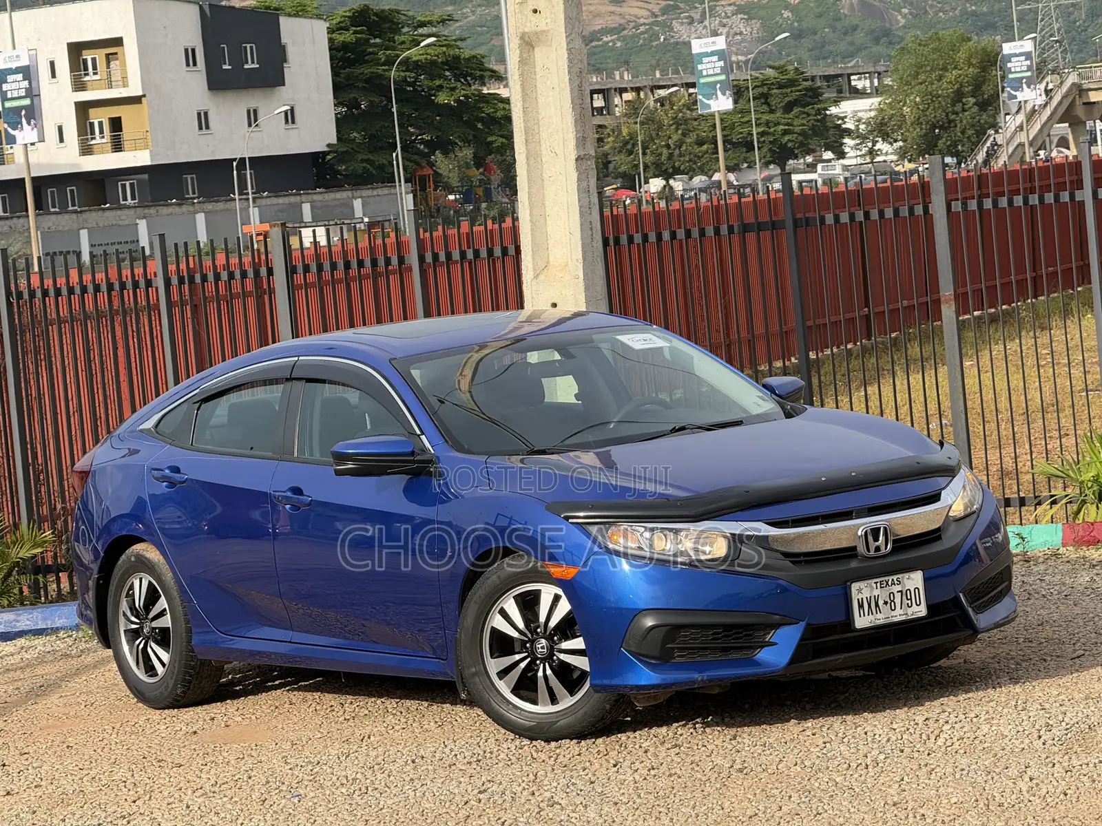Honda Civic EX-L 4dr Sedan (1.5L 4cyl) 2016 Blue