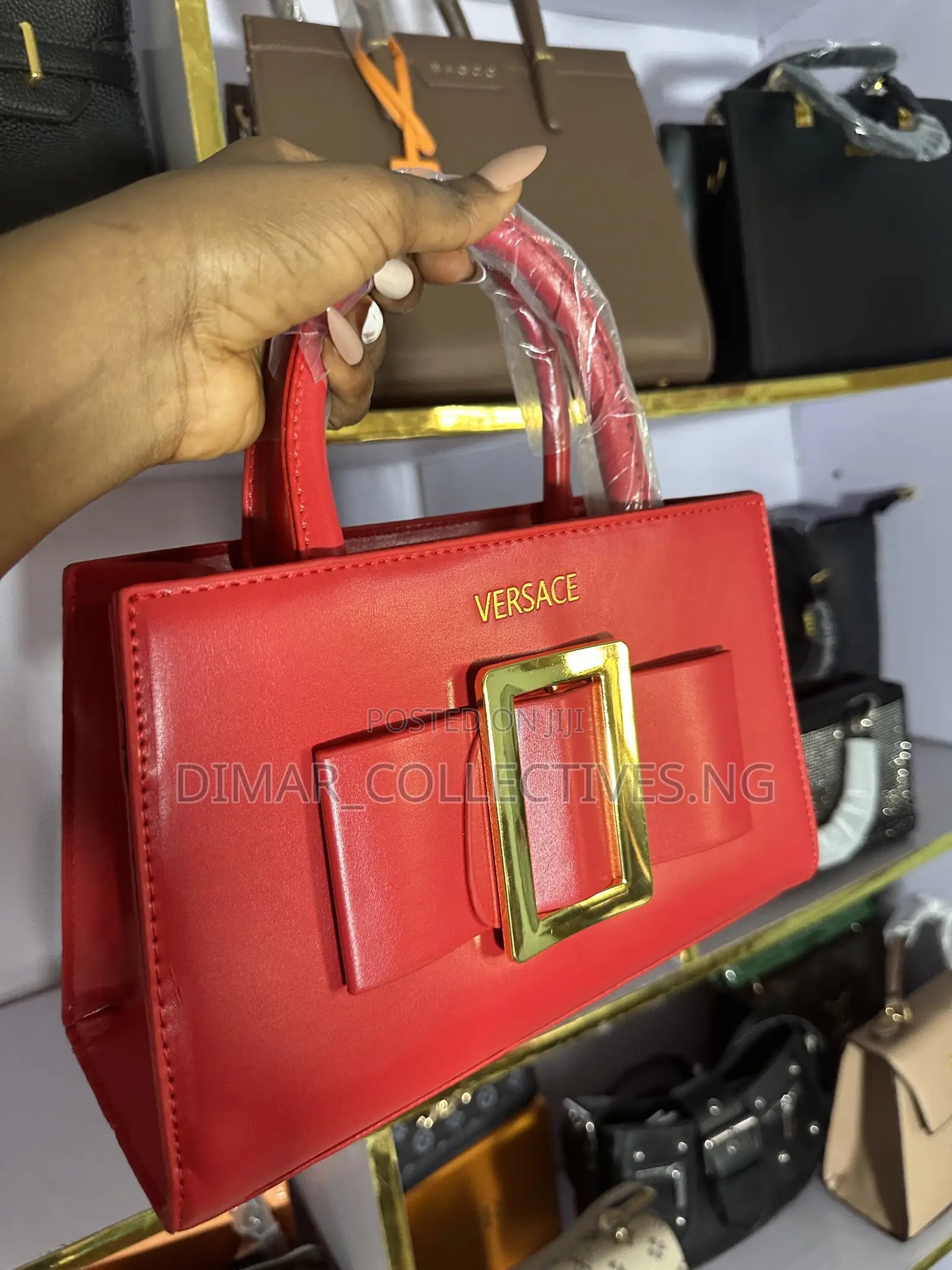 Red Meduim Sized Fashion Female Bag