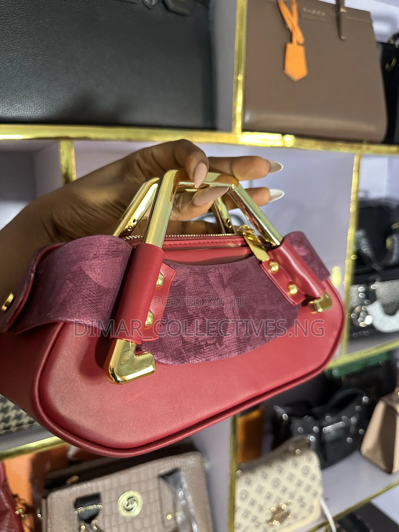 Mini Fashion Red Ladies Bag
