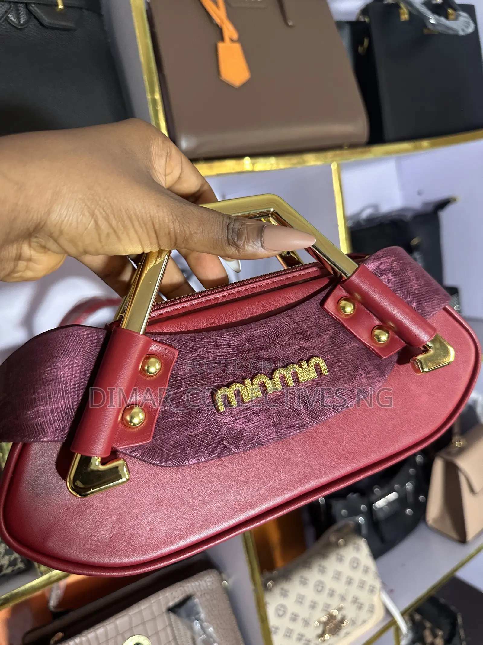 Mini Fashion Red Ladies Bag