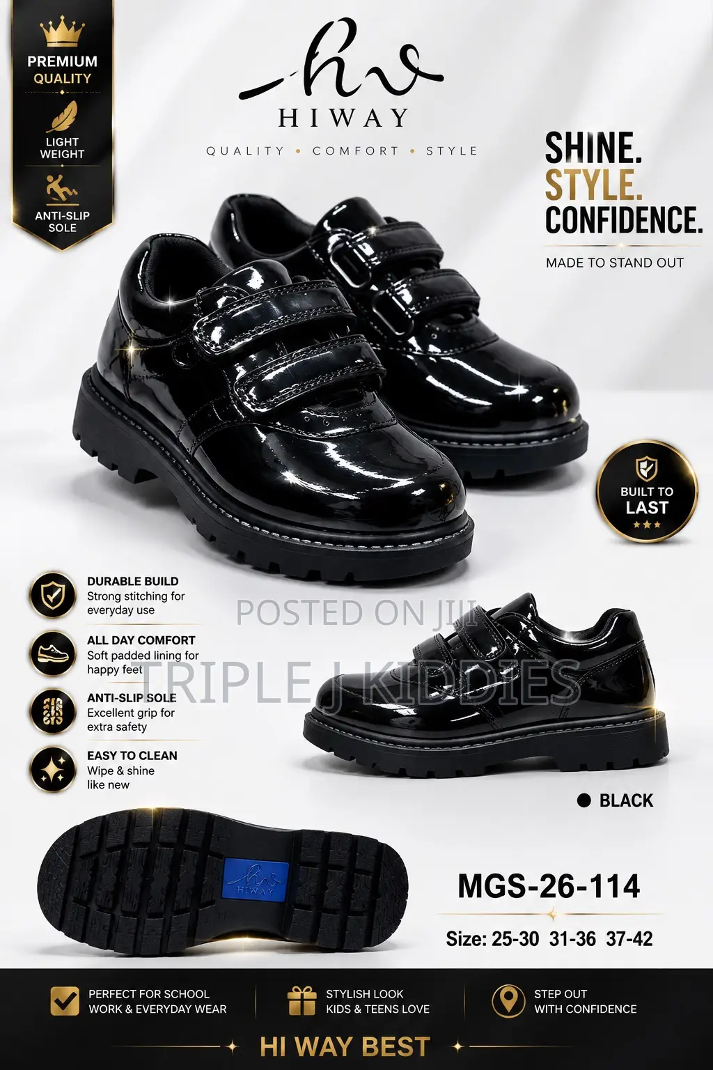 Boys School/Cooperate Shoe