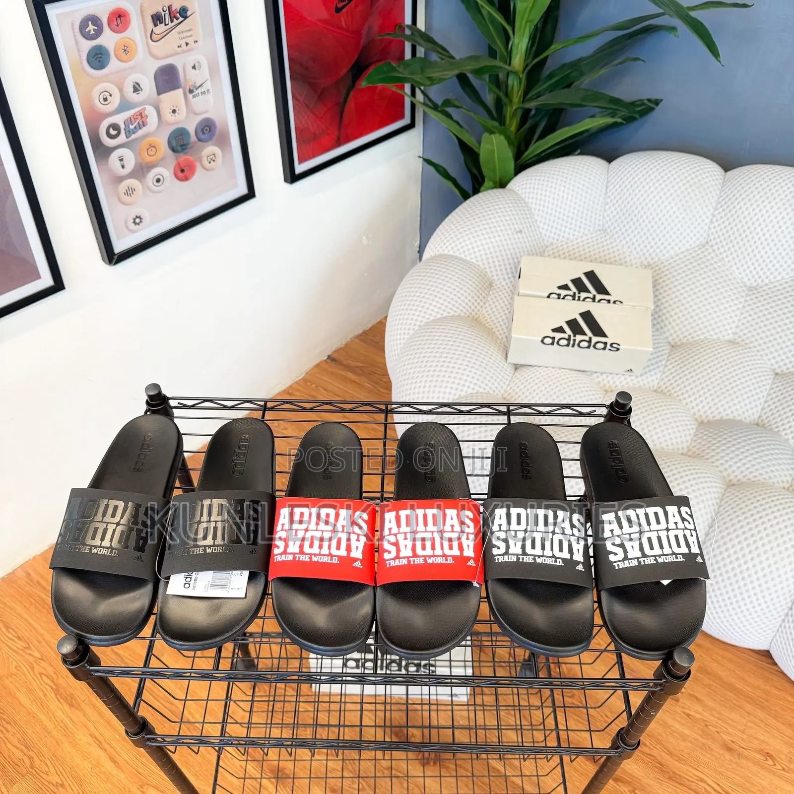 Original Adidas Camo / Solid Squad Slides Collections