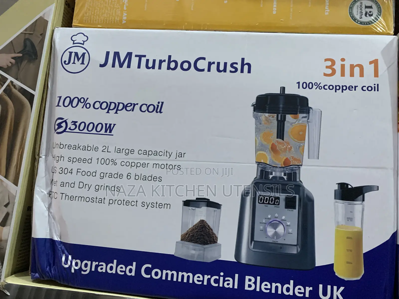 Jmturbo Crush Commercial Blender
