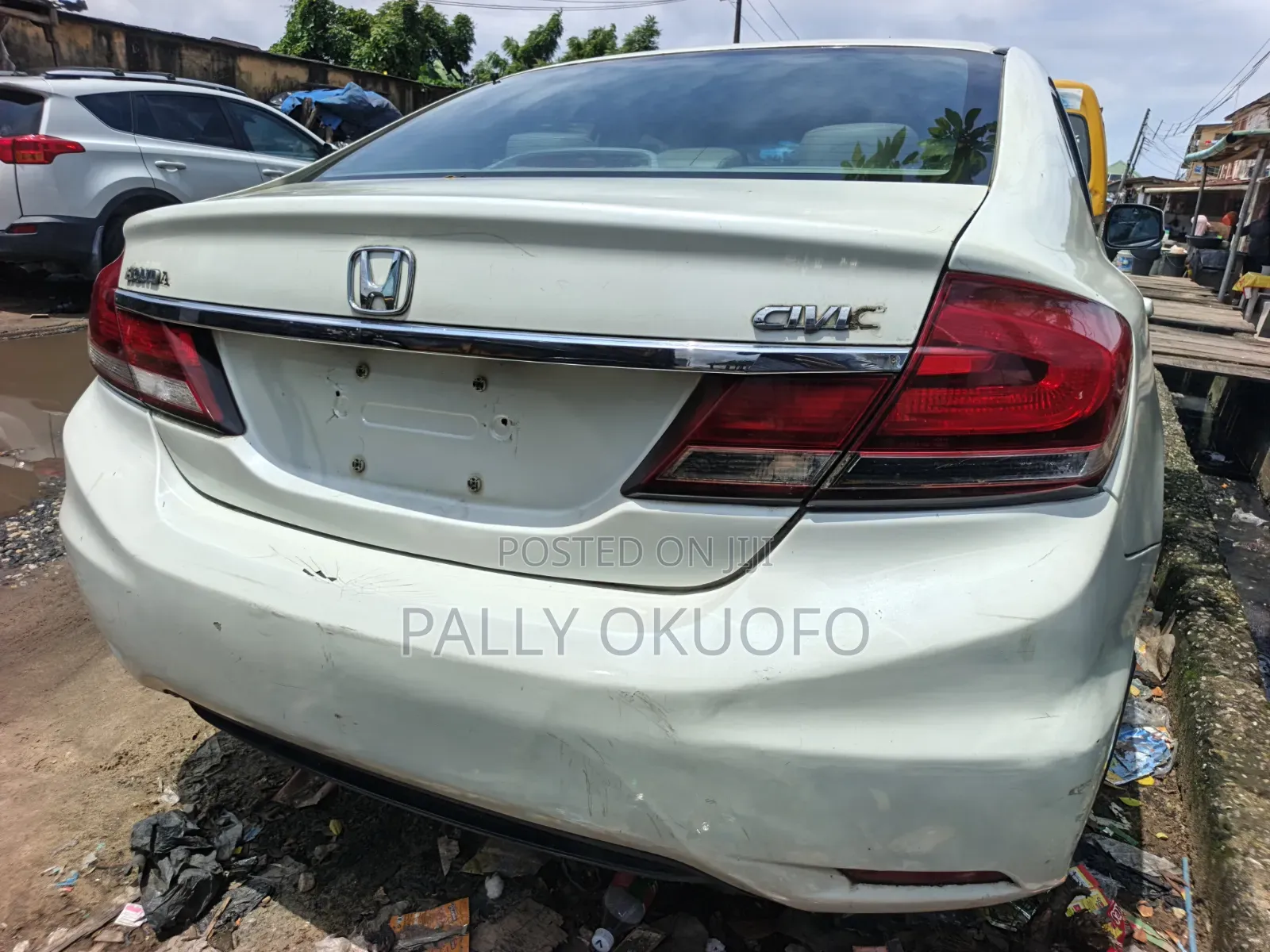 Honda Civic Sedan EX 2013 White