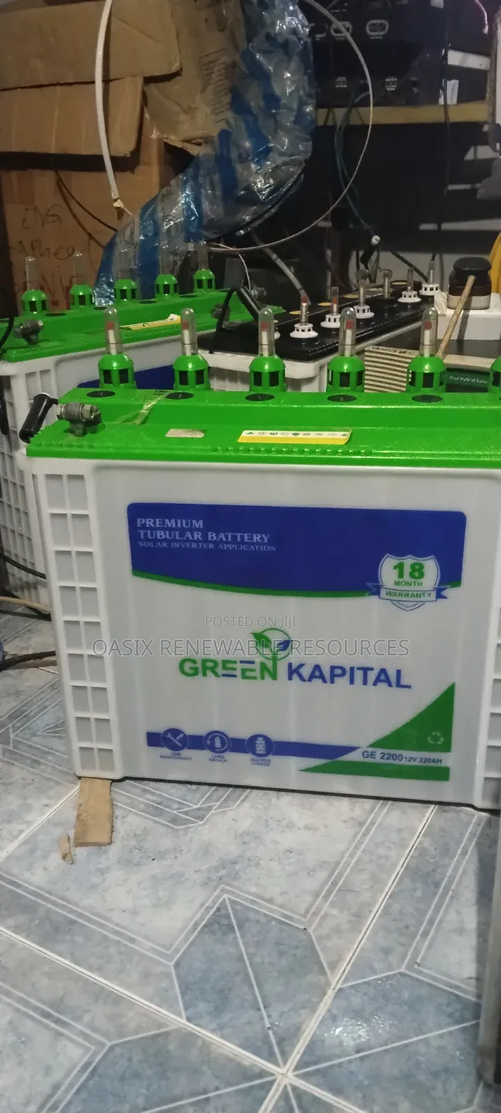 220ah Tubular Battery
