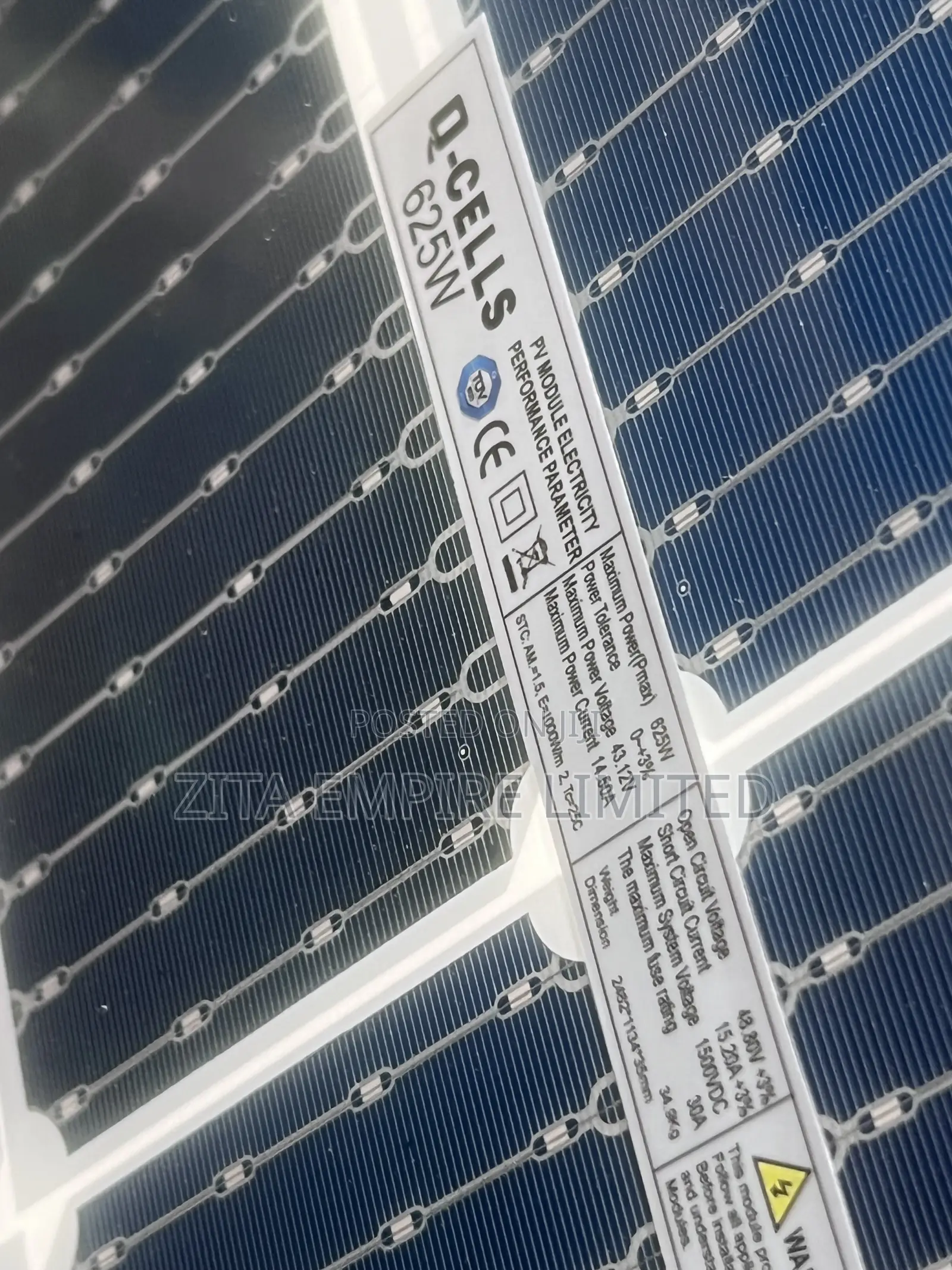Qcells Solar Panel 625w