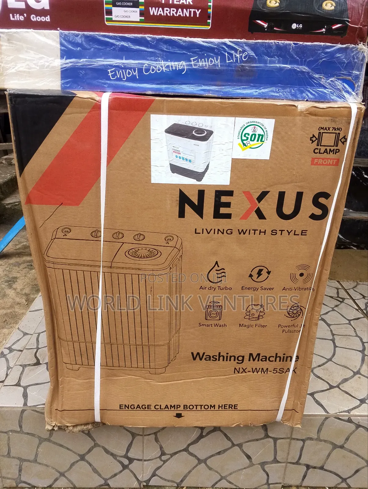 Nexus Washing 5.5 KG Twin Tup