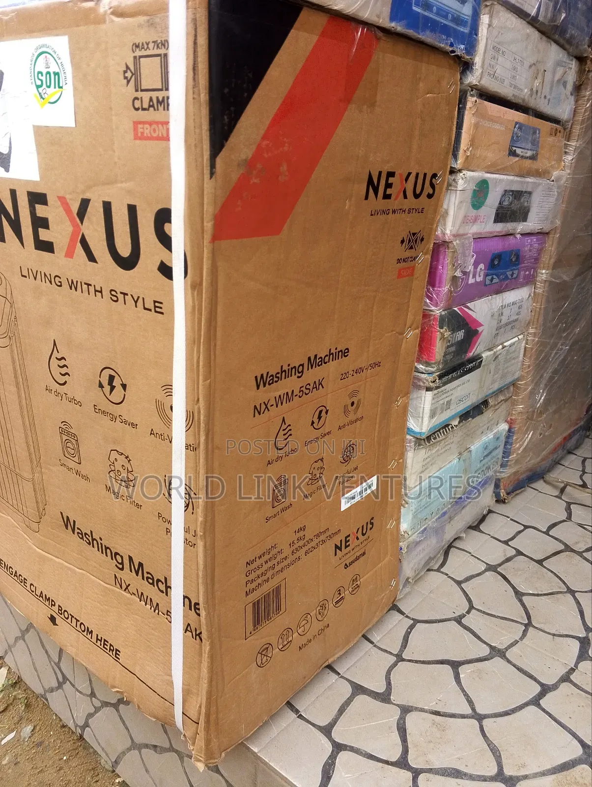 Nexus Washing 5.5 KG Twin Tup