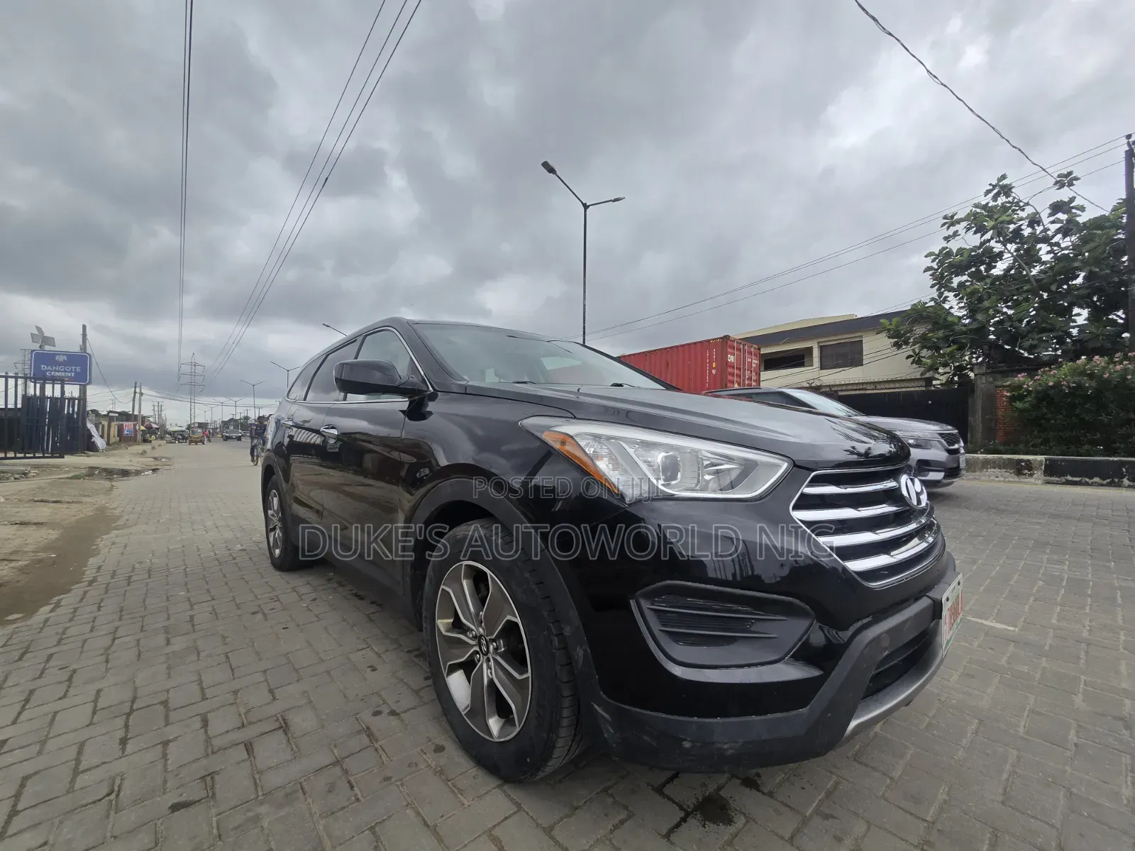 Hyundai Santa Fe GLS 4dr SUV AWD (3.3L 6cyl 6A) 2014 Black