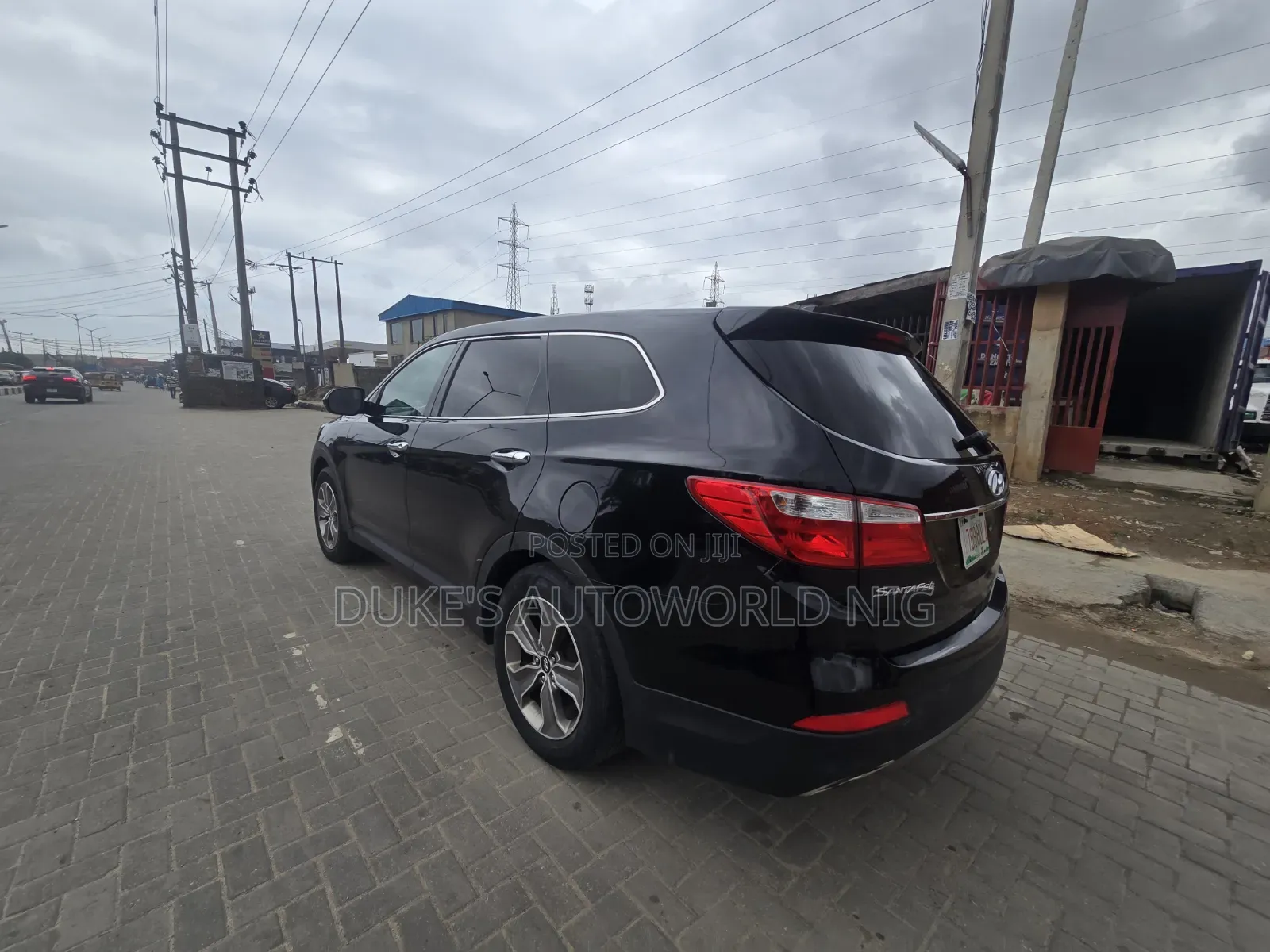 Hyundai Santa Fe GLS 4dr SUV AWD (3.3L 6cyl 6A) 2014 Black