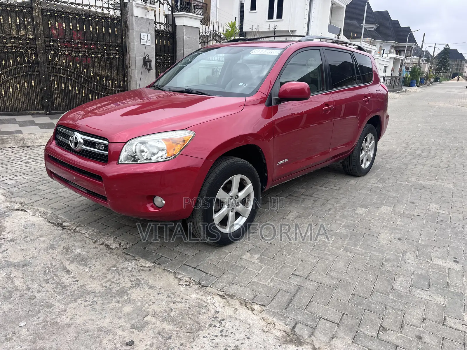 Toyota RAV4 Limited V6 4x4 2009 Red