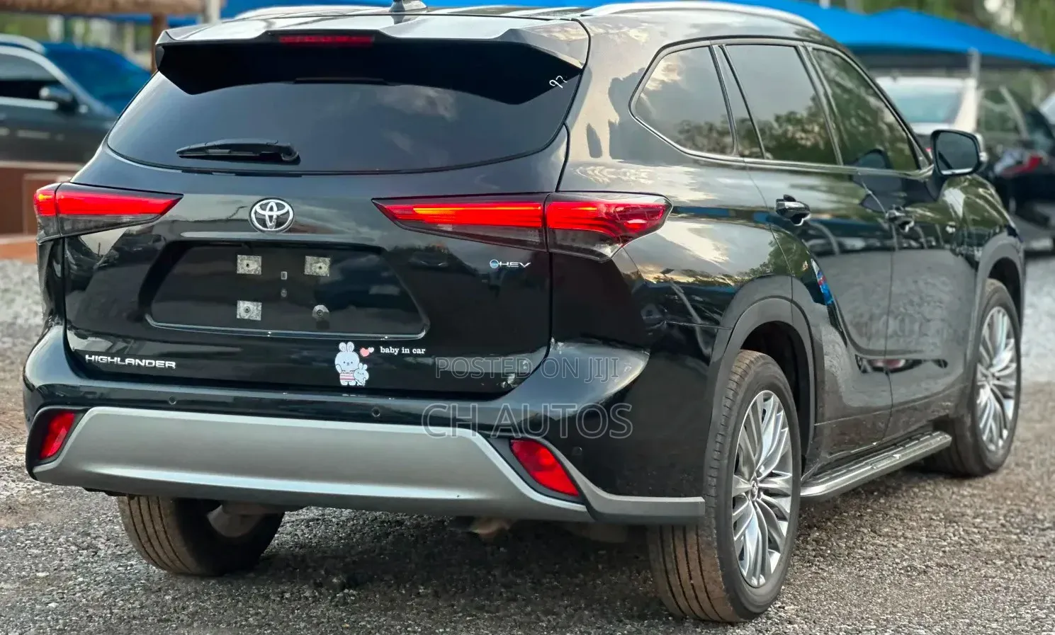 Toyota Highlander Platinum AWD 2024 Black