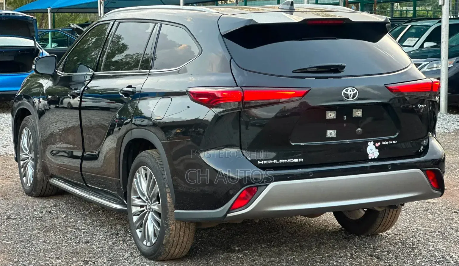 Toyota Highlander Platinum AWD 2024 Black