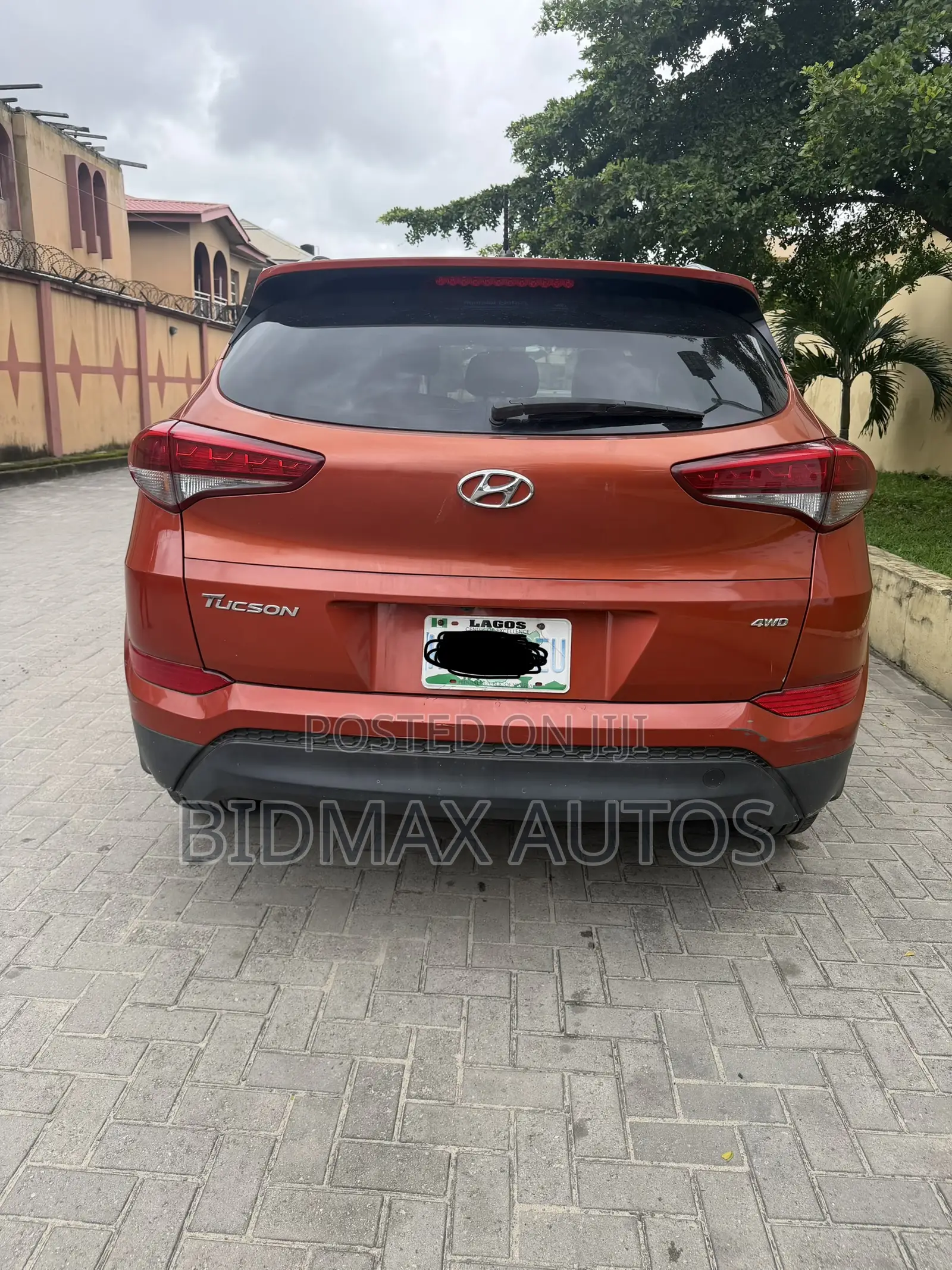 Hyundai Tucson Limited AWD 2017 Orange