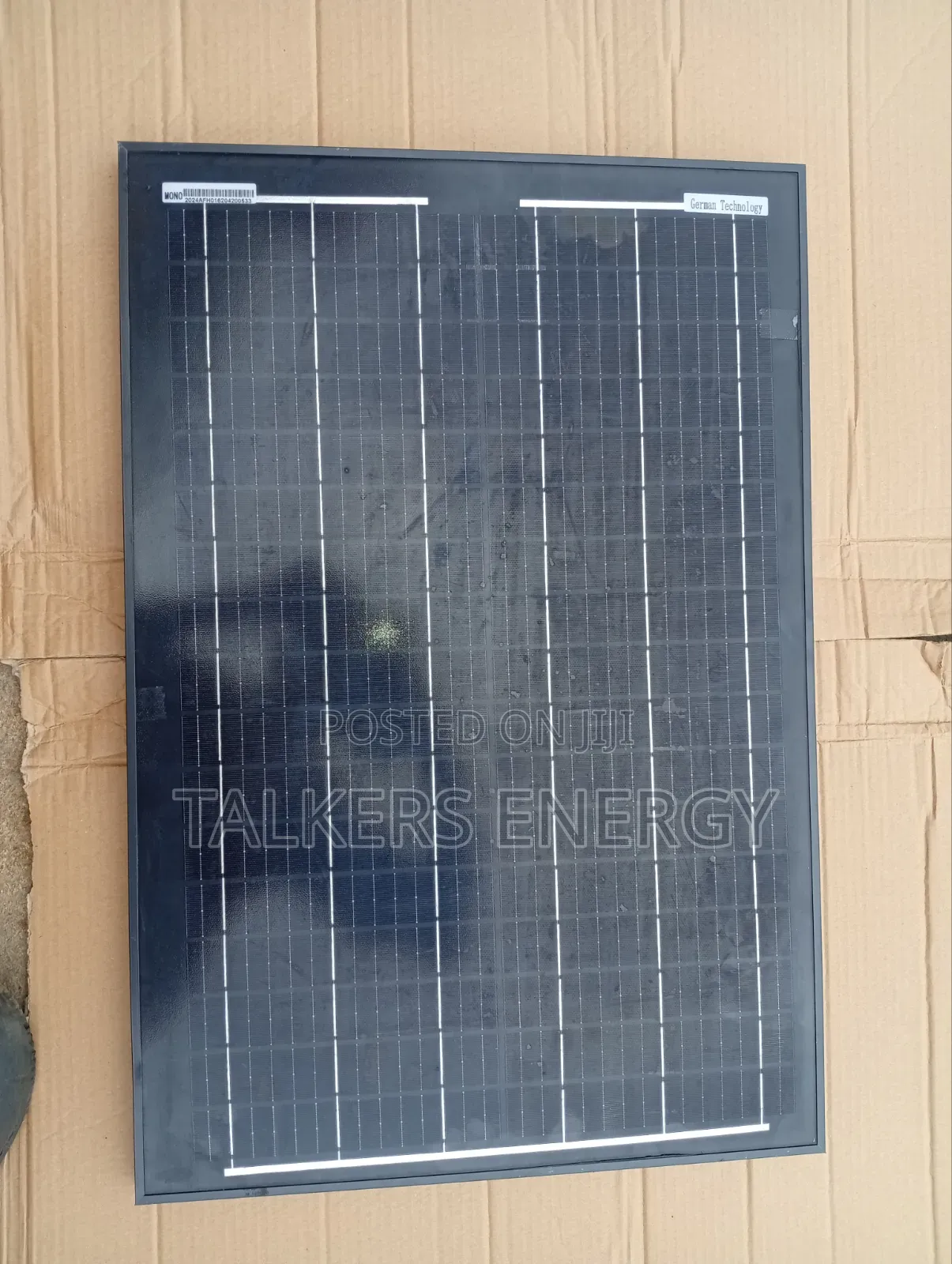 Monocrystalline 40watt Panel