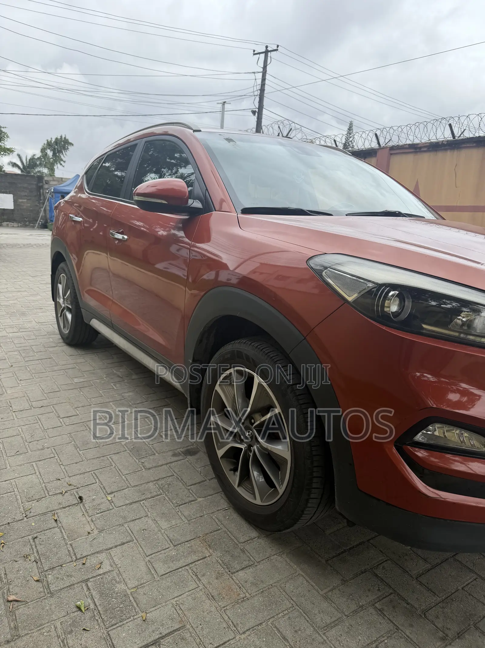 Hyundai Tucson Limited AWD 2017 Orange