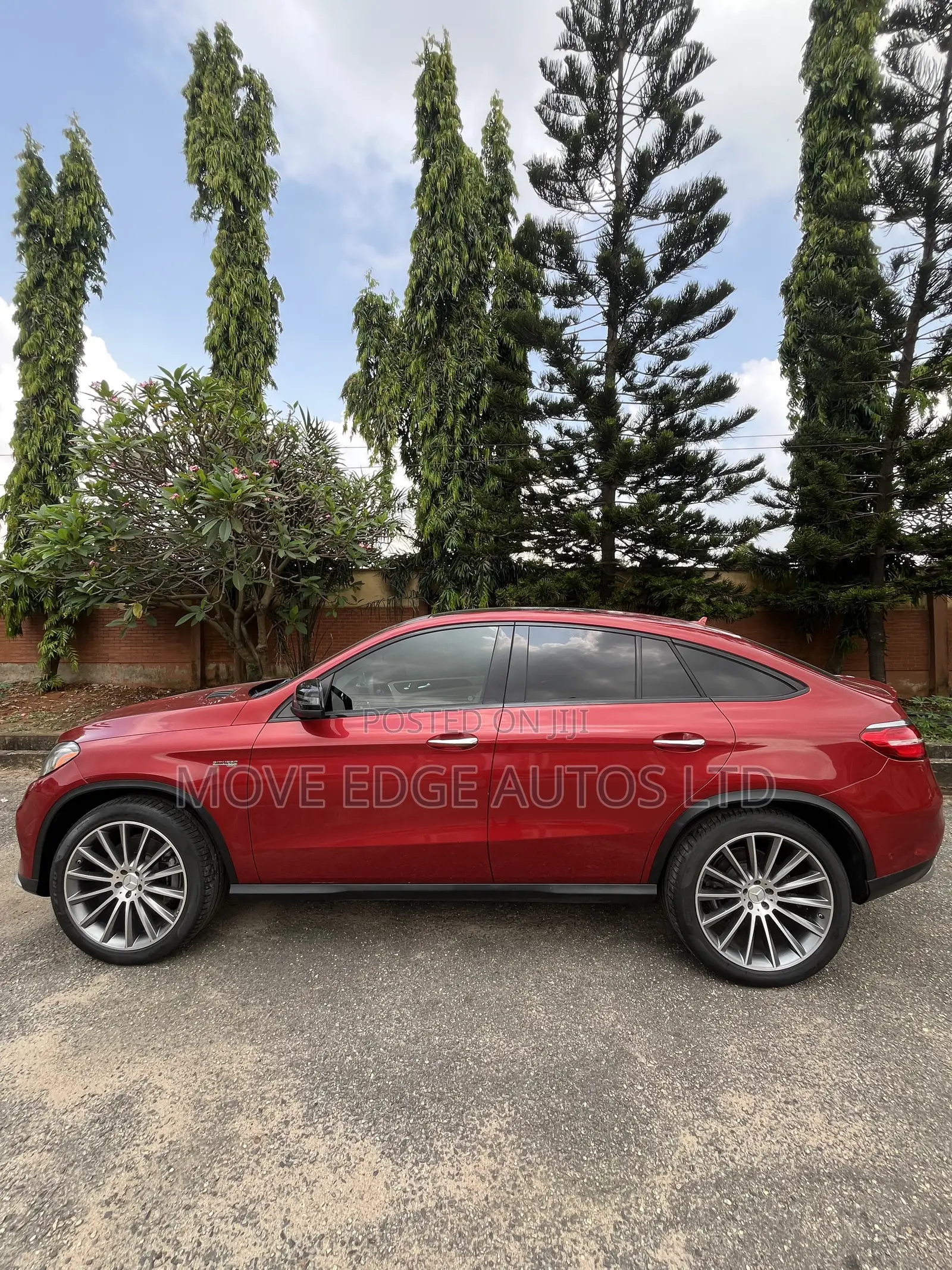 Mercedes-Benz GLE-Class AMG GLE 43 4MATIC 2017 Red