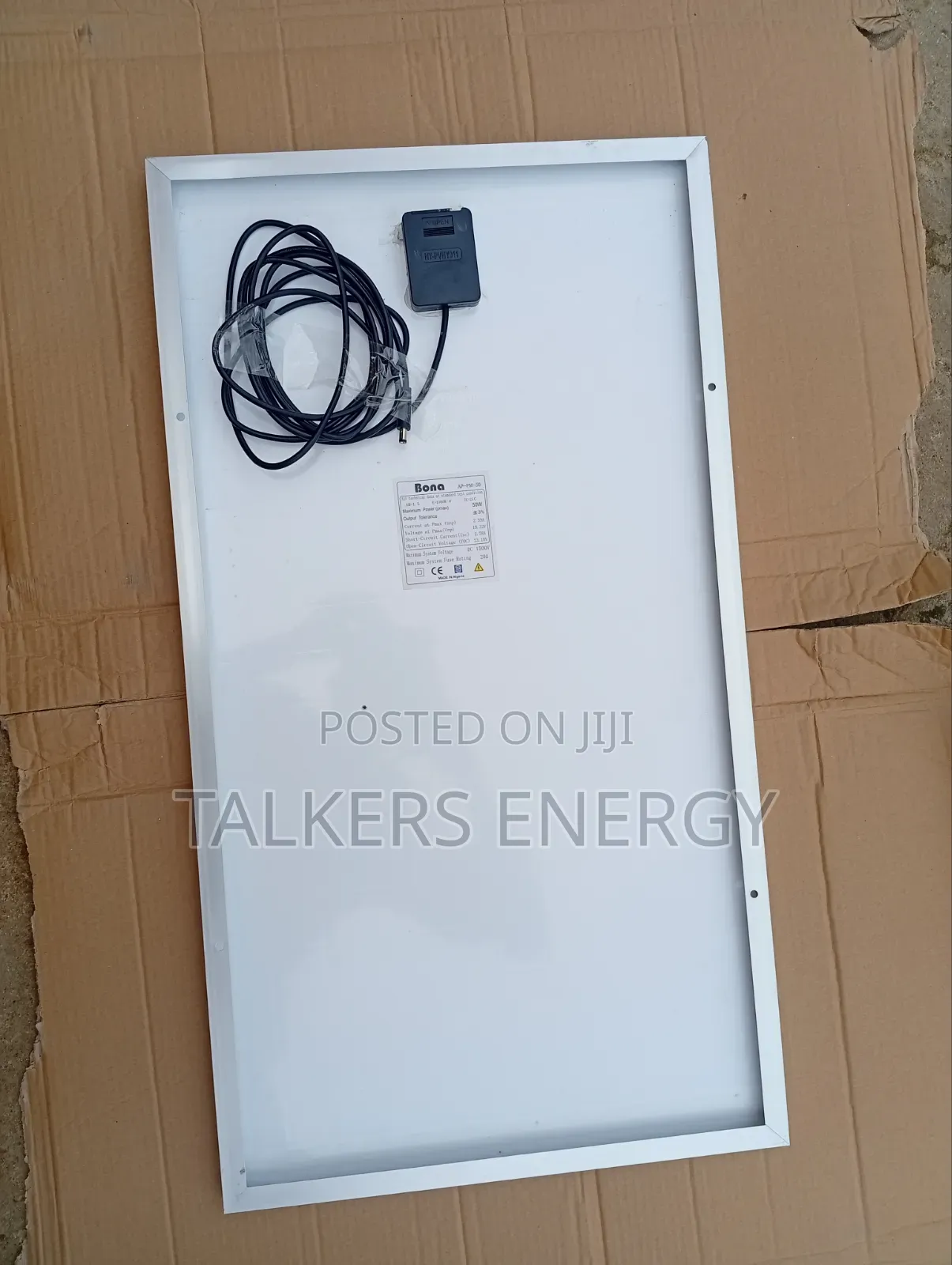 Monocrystalline 50watt Solar Panel