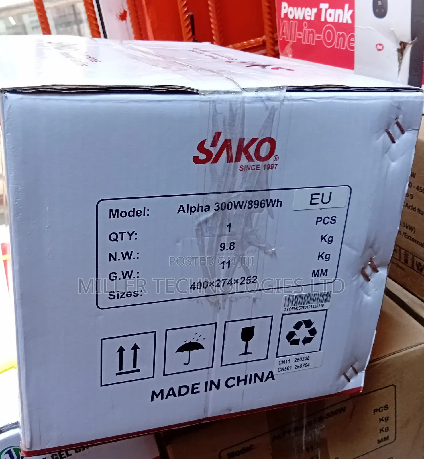 Sako Alpha 300w/896wh All in One Solar Generator