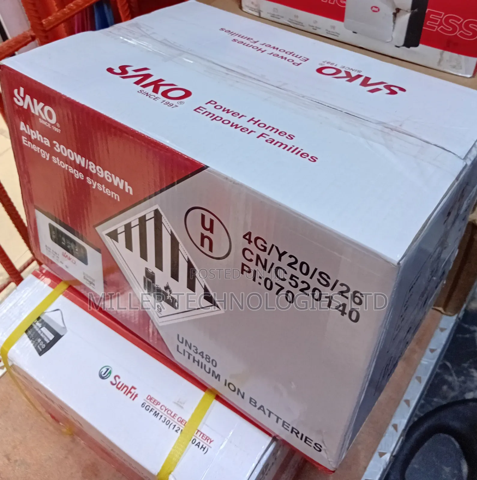 Sako Alpha 300w/896wh All in One Solar Generator