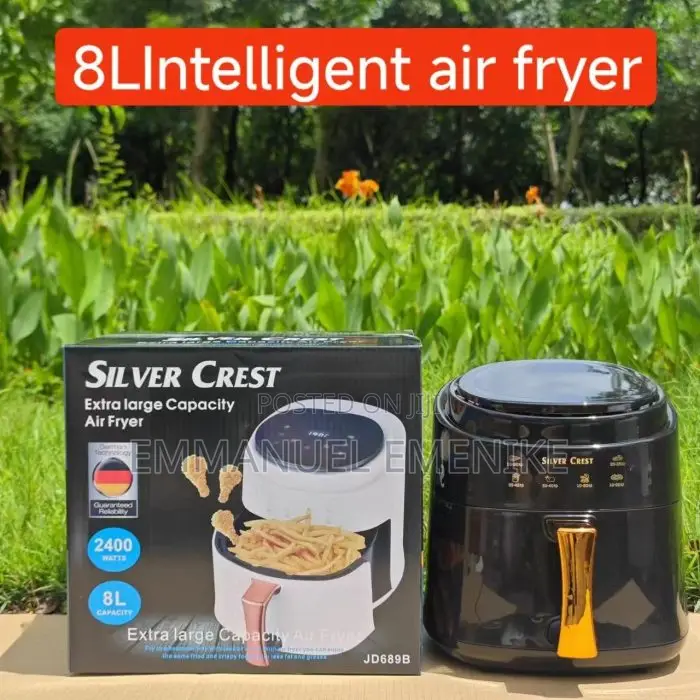 Quality 8 Litre Silver Crest Intelligent Air Fryer