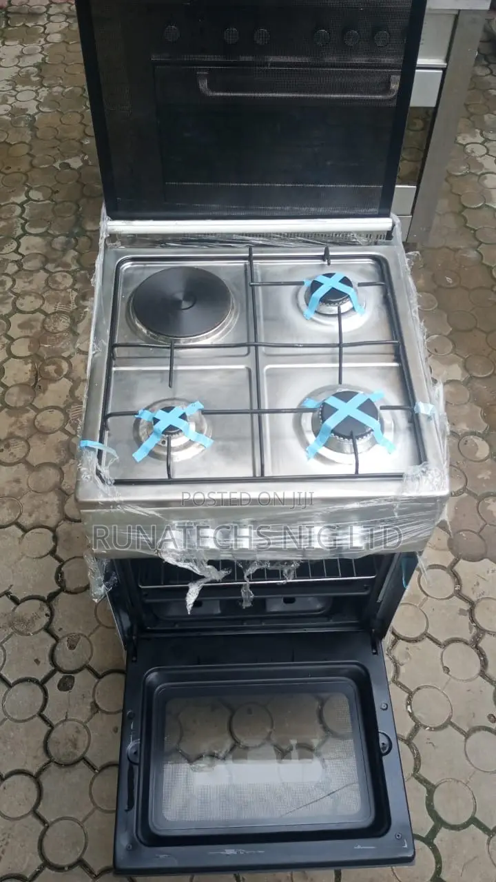 Maxi 50x50 Standing Gas Cooker Electric Cooker Oven and Griller Uk Use