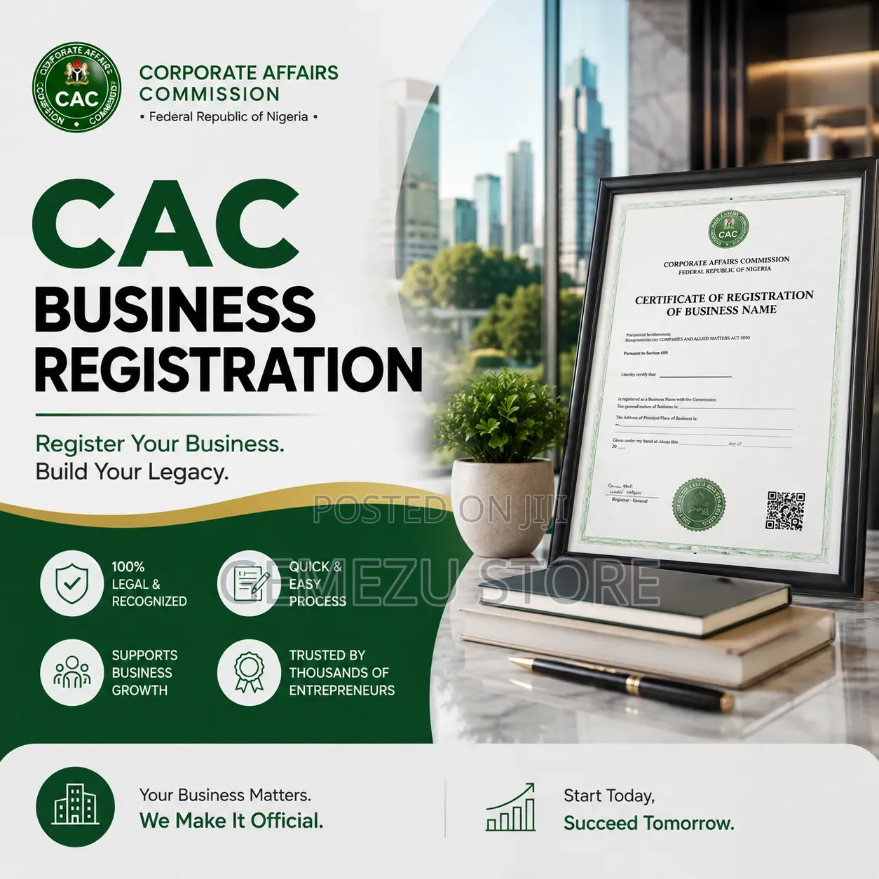 Register Your Business With CAC | Get CAC Certificate in Nigeria