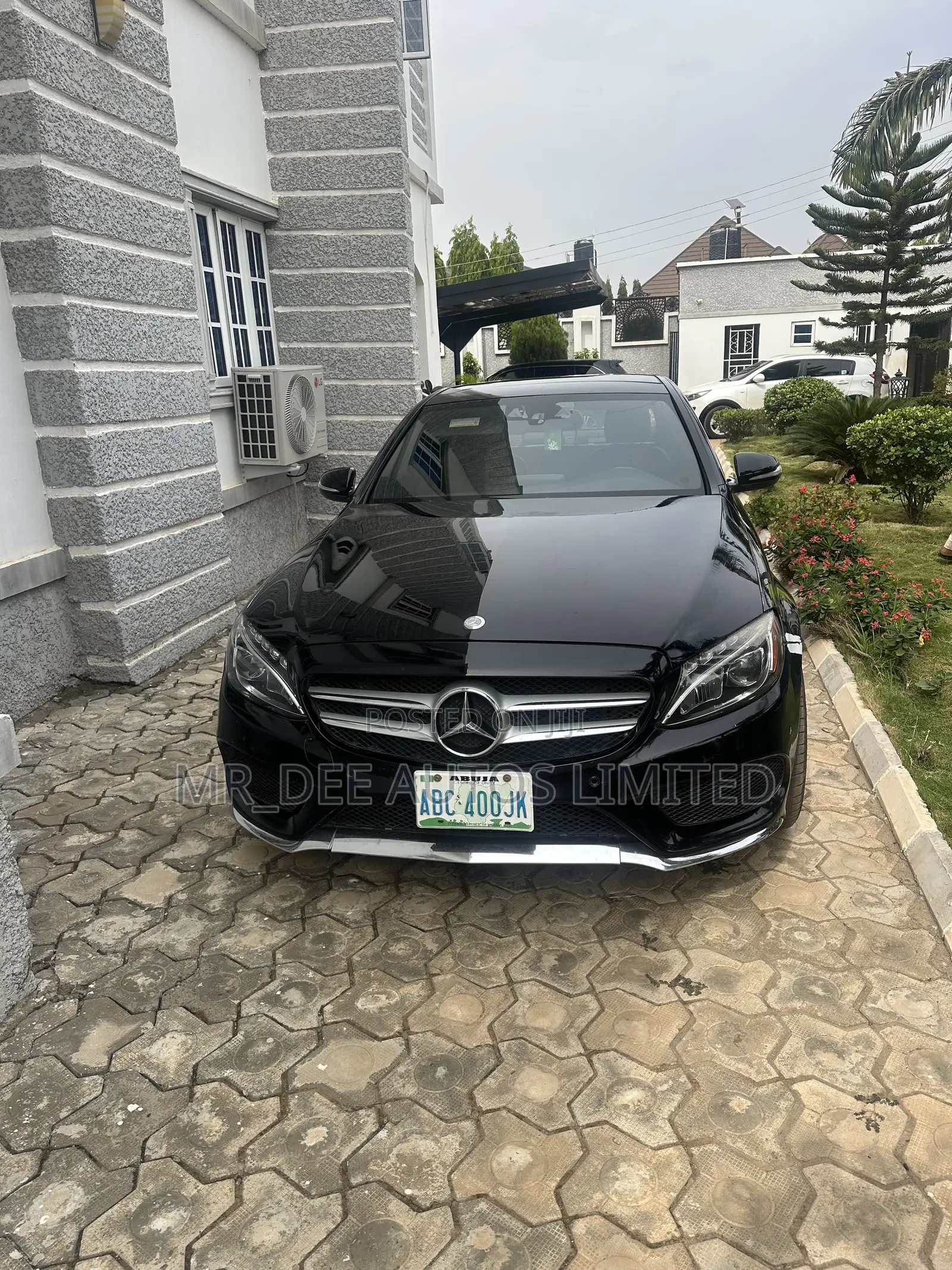 Mercedes-Benz C400 4Matic AWD Sedan (3.0L V6 7A) 2015 Black