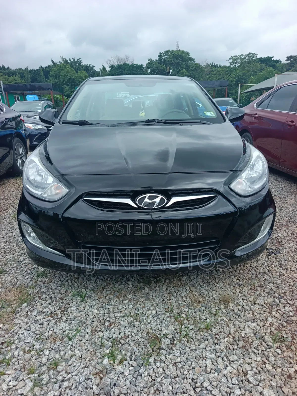 Hyundai Accent 2012 Black