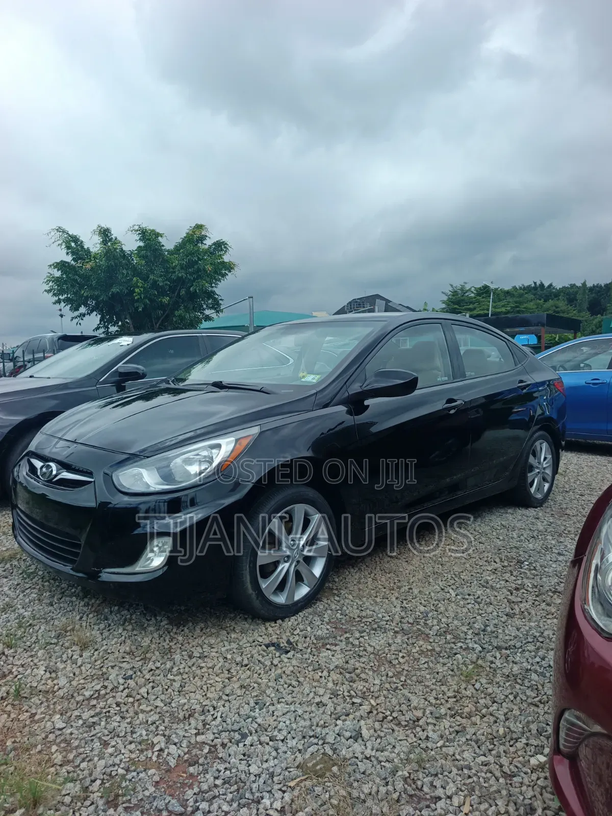 Hyundai Accent 2012 Black