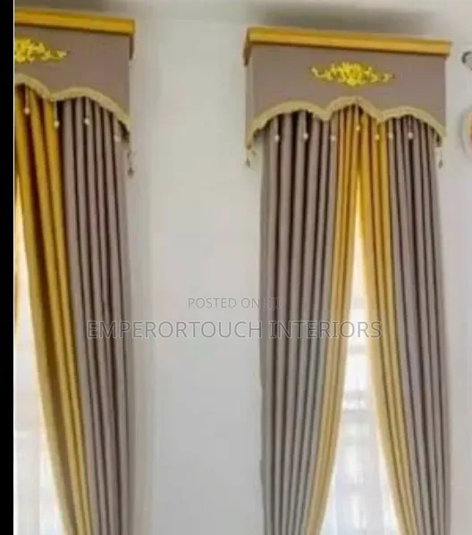 Beige Combination for Modern Curtains
