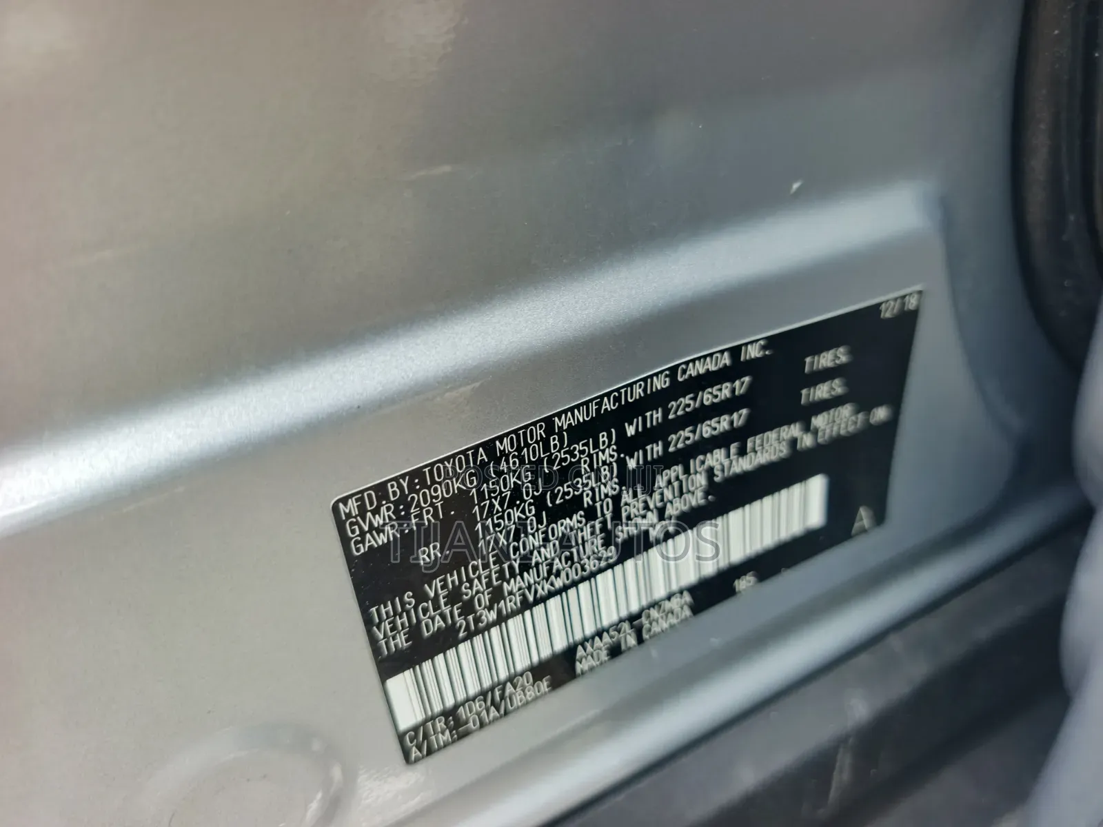 Toyota RAV4 2019 Silver